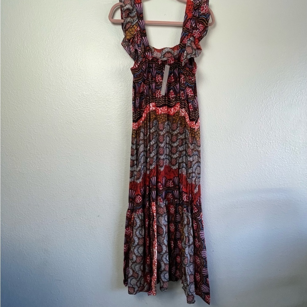 Anthropology Corey Lynn Calter Doriane Midi Dress Seashells Size M NWT - Picture 5 of 11